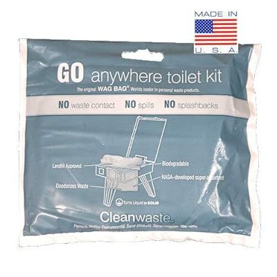 backpack portable toilet