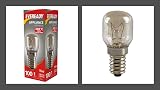 Eveready 2x Appliance Bulb 15W Warm White 100 Lumen 220-240V 300C view 2