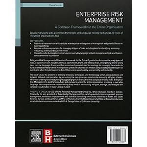 Enterprise Risk Management: A Common Framework for the Entire Organization