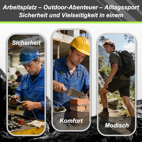 Safety Shoes for Men Women Non-Slip Work Sneakers Lightweight Comfortable Breathable Safety Footwear with Steel Toe