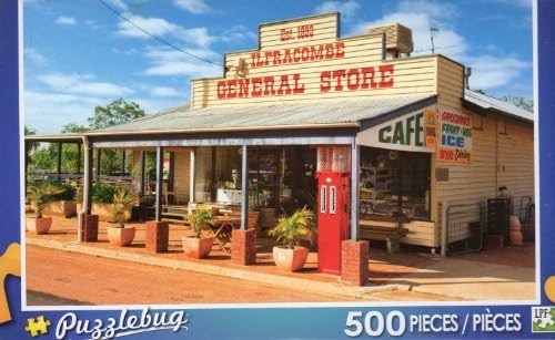 General Store in Ilfracombe Australia - Puzzlebug - 500 Pc Jigsaw Puzzle - NEW