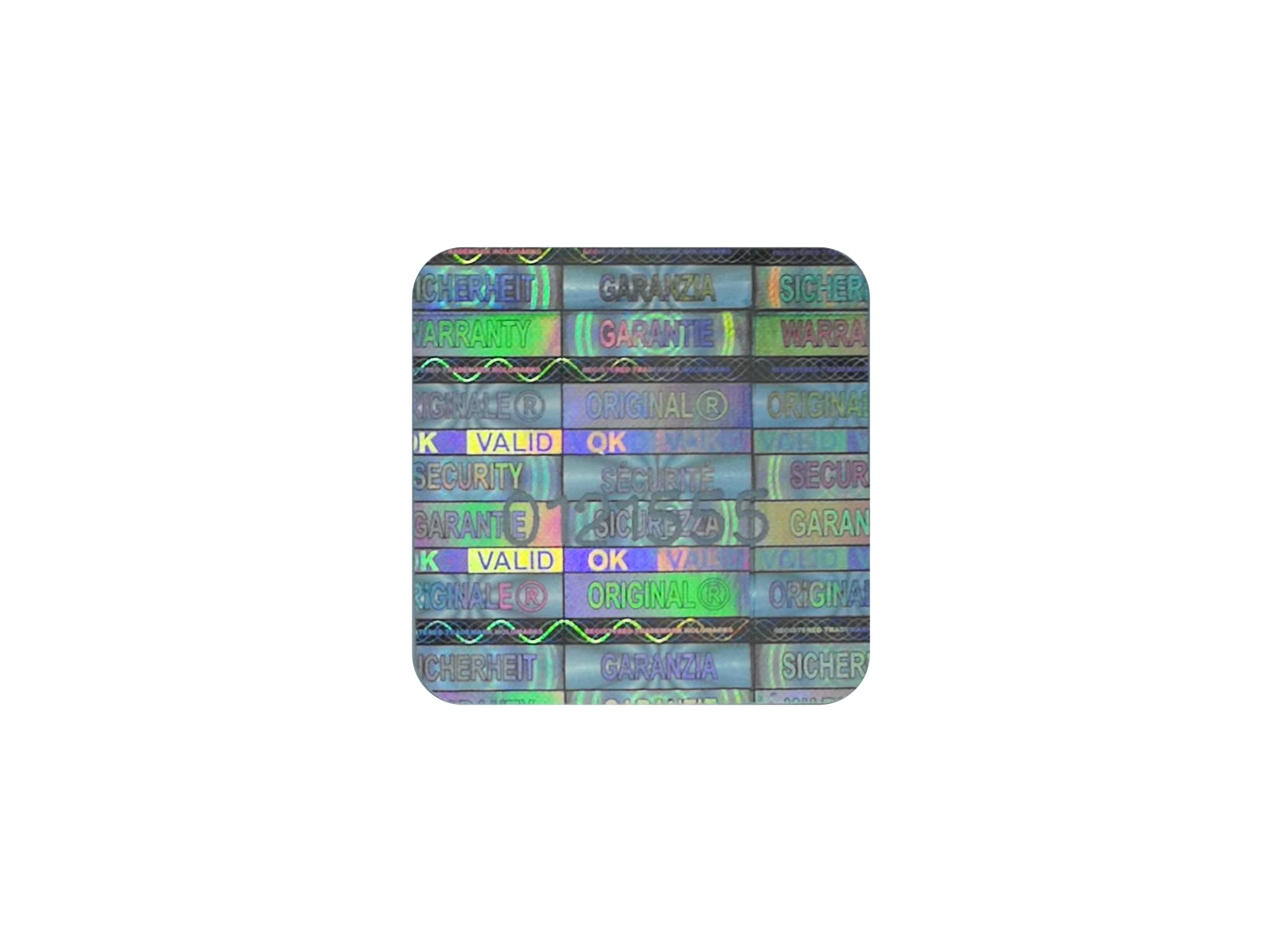 Holomarks 128 pcs High Security Warranty Seals, Security Hologram Stickers, Void Tamper evident Holographic Labels 0.70 x 0.70 inch