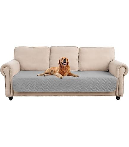 Mambe Waterproof Furniture Cover 70x90 - Chocolate Cappuccino Reversible Protector For Pets & People