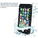iPhone 7 Waterproof Case with Clear Sound, Eonfine Shockproof Full-sealed Rubber Rugged Cover with Touch ID, Absolutely 100% Water Snow Dust Dirty Proof Case for iPhone 7 4.7 Transparent