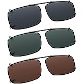 Easy clip Spring Polarized Clip On Sunglasses