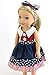 American Fashion World 4th of July Dress| Fits 14