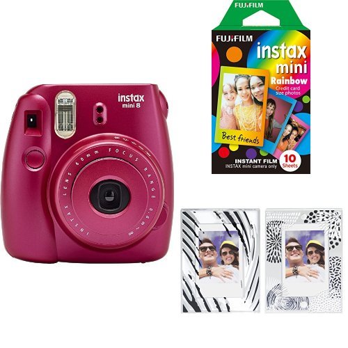 Fujifilm Instax Mini 8 Instant Film Camera with INSTAX Mini Instant