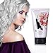 Fun Temporary Hair Color Wax Hair Dye Wax Hair Styling&Coloring Hair Wax for Halloween- Wash Off Easily - Fast Coloring on - Zero Damage to Hair (WHITE)