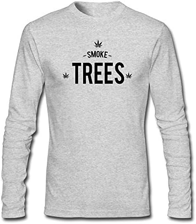 Smoke Tree Men's Funny Printed Tee,Long Sleeve Under Shirt For Men