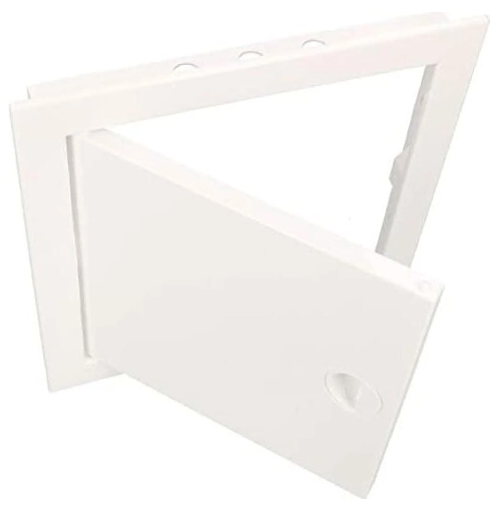 KOTARBAU - Access Panel - 200 mm x 200 mm - ABS Plastic - Inspection Door - White - Maintenance Hatch - Snap Closure - Sturdy Opening - Universal — image 1