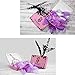 LED Dream Catcher Purple Feather Chandelier Ornaments Handmade Indian Wall Decoration for Wall Decor Hanging Home Decor 20 inch (Purple +Lights)