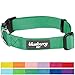 Blueberry Pet Essentials Small Dog Collar | Boy Dog Collars Fall | Male Dog Collar Small | Emerald Dog Collars for Small Dogs | Quick Release Dog Collar | Emerald Nylon Dog Collar
