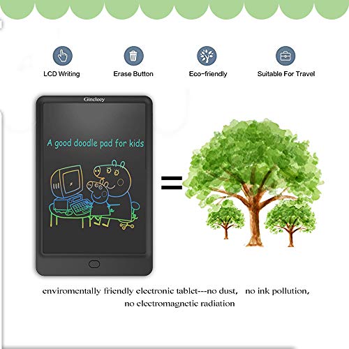 image for Gincleey LCD Writing Tablet，10-Inch Colorful Screen Electronic Writi