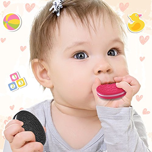 Bebe Cookie Teethers & Gum Massagers, 1 Hard & 1 Soft - Thumbnail 4