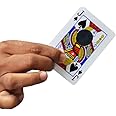 MilesMagic Magician's Impossible Hole Magic Trick Use Any Small Object Thru Card Gimmick | Highly Visual Classic Bicycle Hollow Card Trick | for Street Magic or Stage Magic Tricks