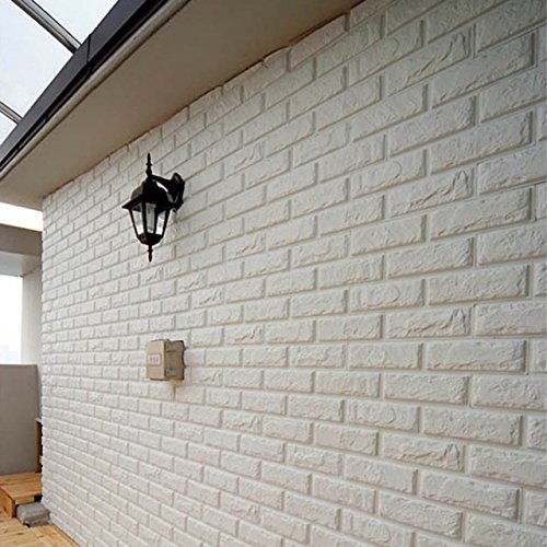 LivingComfort easy self-adhesive design Panel ,3D decorative soft panels, Peel and Stick Wall Panels for TV Walls/Sofa Background Wall Decor 23.6 "x23.6"(60pack)