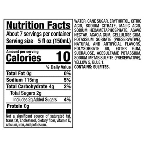 MR. & MRS. T MIXER MARGARITA SKINNY, 33.79 OZ