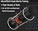 1 inch (Diameter) 3:1 Dual Wall Adhesive Heat Shrink Tubing, Large Glue Lined Marine Cable Sleeve Tube, Premium Wire Wrap Protector for DIY by MILAPEAK (4 Feet, Black)