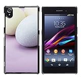 ZABU Slim PC / Aluminium Sleek Case Cover Armor Shell // egg Easter holidays pink // Sony L39