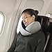 Ostrichpillow Go Neck Pillow, Travel Pillows for Airplanes, Premium Memory Foam Travel Pillow, 360º Ergonomic Design, Asymmetrical Sides, Travel Bag Included, Washable Modal Cover