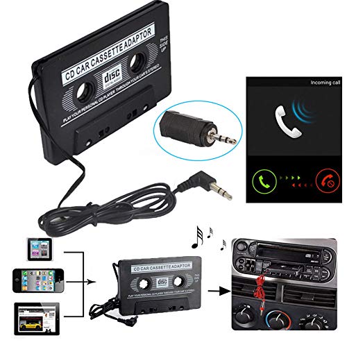 image for daffodilblob Car Audio Tape Cassette to Jack AUX Converter Adapter for