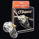 yewwa tshirts Men's Virginity Lock Belt CB6000S Clear Plastic Male Chástí-ty Male Chástí-ty Belt Cock Cage Pleasure Sexxa Products for Men Anti-Masturbation