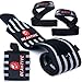BeAktive Lifting Wrist Wraps – Super Power-UP Weight Lifting Wrist Straps – Designed for More-Rep Wrist Wraps Weightlifting Protection - Most Effective Weightlifting Wrist Straps for Men and Women