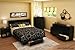 South Shore Holland Platform Bed with Drawer, Full/Queen 54/60-Inch, Pure Black