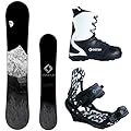 System 2019 MTN and APX Complete Men's Snowboard Package