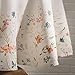 Maison d'Hermine Table Cloth Round Table 100% Cotton Tablecloth for Dining Room, Farmhouse, Home, Hotel, Parties & Wedding - Ideal for Easter Decorations Spring & Summer (Colmar, 63