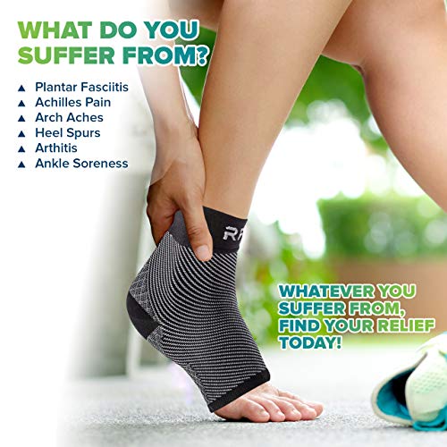 Plantar Fasciitis Compression Socks Foot & Ankle Brace for Women
