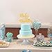 Baby is Brewing Cake Topper, Baby Shower Baby Sprinkle Cake Decorations, Gender Reveal Diaper Party Supplies, Beer & Baby Bottle Design for Boys or Girls, Double Sided Gold Glitter