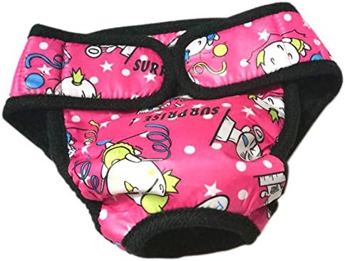AMTopShow Dog Diapers Female Dog Puppy Nappy Diaper Belly Wrap Band Sanitary Pants Underpants XS-XXL