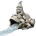 Collections Etc Frog And Gnome Decorative Downspout Extender Cover