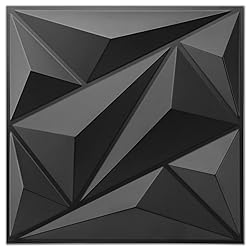Art3dwallpanels 33 Pack 3D Wall Panel Diamond for