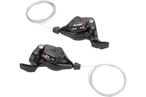Mountain Bike Split-Style Shifters, 3¡Á7 Speed (3¡Á7 Speed), Pair