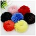 LOVEF 6 Pcs Fuzzy Furry Artificial Rabbit Fur Faux Fur Hair Band Rope Hair Holder Wristband Hair Ring Hair Tie Ponytail Holder Hair Accessories