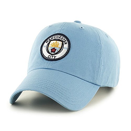 Manchester City FC Adult Adjustable Baseball Cap (Sky Blue)