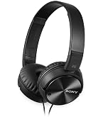 Sony MDRZX110AP ZX Series Extra Bass Smartphone Headset with Mic