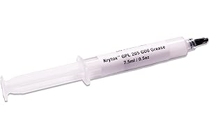 KINETIC LABS Krytox 205g0 GPL Lubricant Syringe for Mechanical Keyboard Switches and Stabilizers