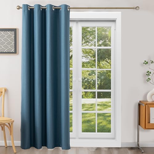 DrapeMaster NFPA 701 Standard 84-inch Panel Blue curtain