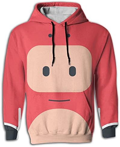 Frouren Cute Red Pig Becomes Flat Square Youth Sweater Shirt Medium