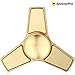 SpinnerPro Metal Fidget Spinner Made of Brass EDC Metal Hand Spinner