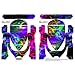 GameXcel Sticker for Hover Board - Skin for Self-Balancing Electric Scooter - Decal for Self Balance Mobility Longboard - Smart Protective Cover Vinyl Case for 2 Wheel Scooter Board