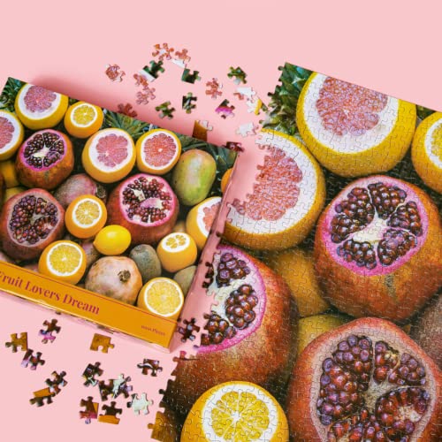 Puzzledly Fruit Lover's Dream 1,000 Piece Jigsaw Puzzle for Adults