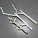 RechicGu Silver Plated Chic 4Pcs Christmas Tree Branch Hair Pin Headband Dress Snap Barrette Clip Fascinator