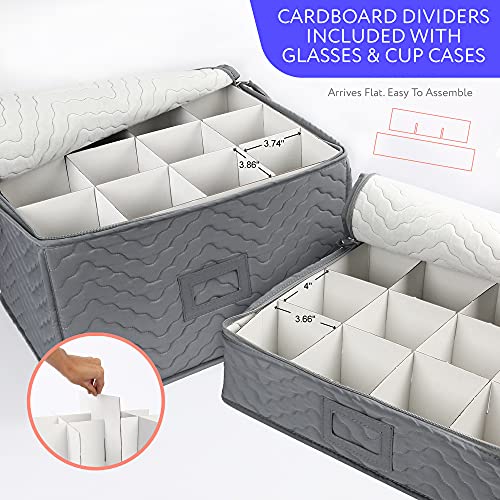 LotFancy China Storage Containers Quilted 6Piece Set Stores