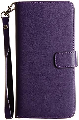 Apple iPhone 7 - Limited Edition Multi-Card Wallet Case with Wristlet (Purple Iris)