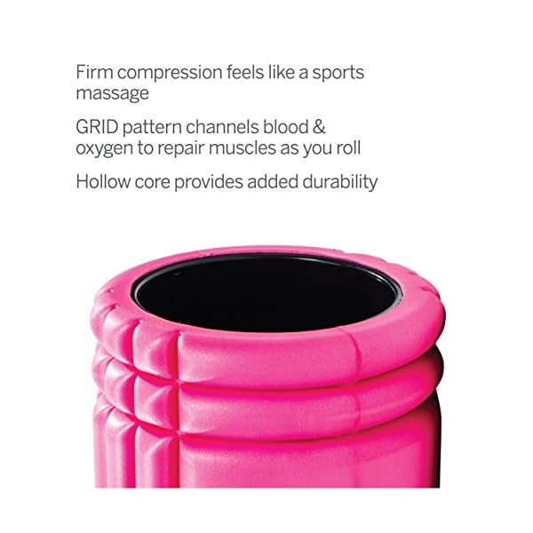 TriggerPoint-GRID-Foam-Roller-for-Exercise-Deep-Tissue-Massage-and-Muscle-Recovery-Original-13-Inch TriggerPoint Grid Foam Roller, Deep Tissue Muscle Massage, Versatile Foam Roller, Multi Purpose, with Free Online…