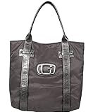 GUESS Nylon Beach Grey Large Tote Bag Handbag